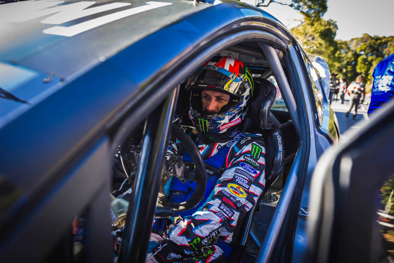 Illustration for article titled My D1 GP video from the Tokyo Auto Salon, with Ken Block's demo